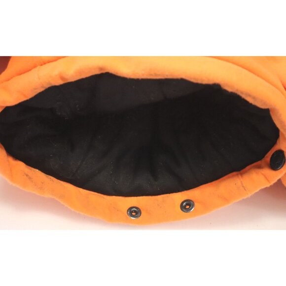 All Game Outfitters Blaze Orange Hunting Bib Pants Medium Insulated Warm - Picture 6 of 12